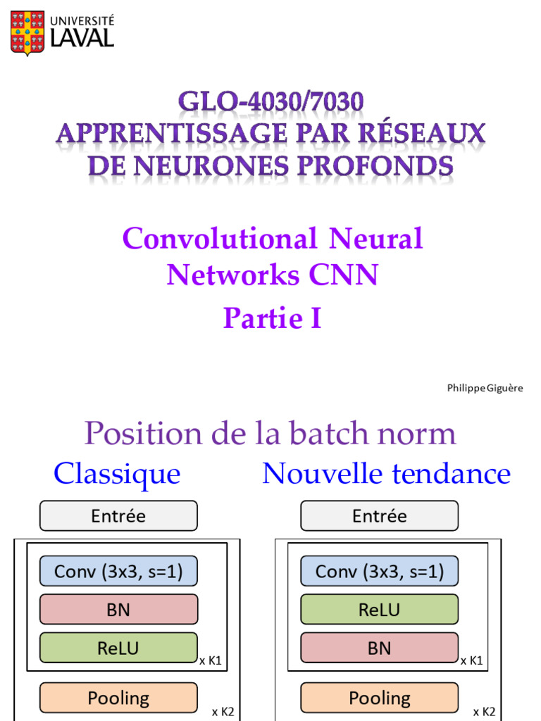Introduction aux Réseaux de Neurones CNN | PDF | Filtre (électronique ...