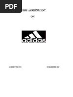 Download ADIDAS and Its Marketing Strategy by Arushi Bansal SN84818067 doc pdf