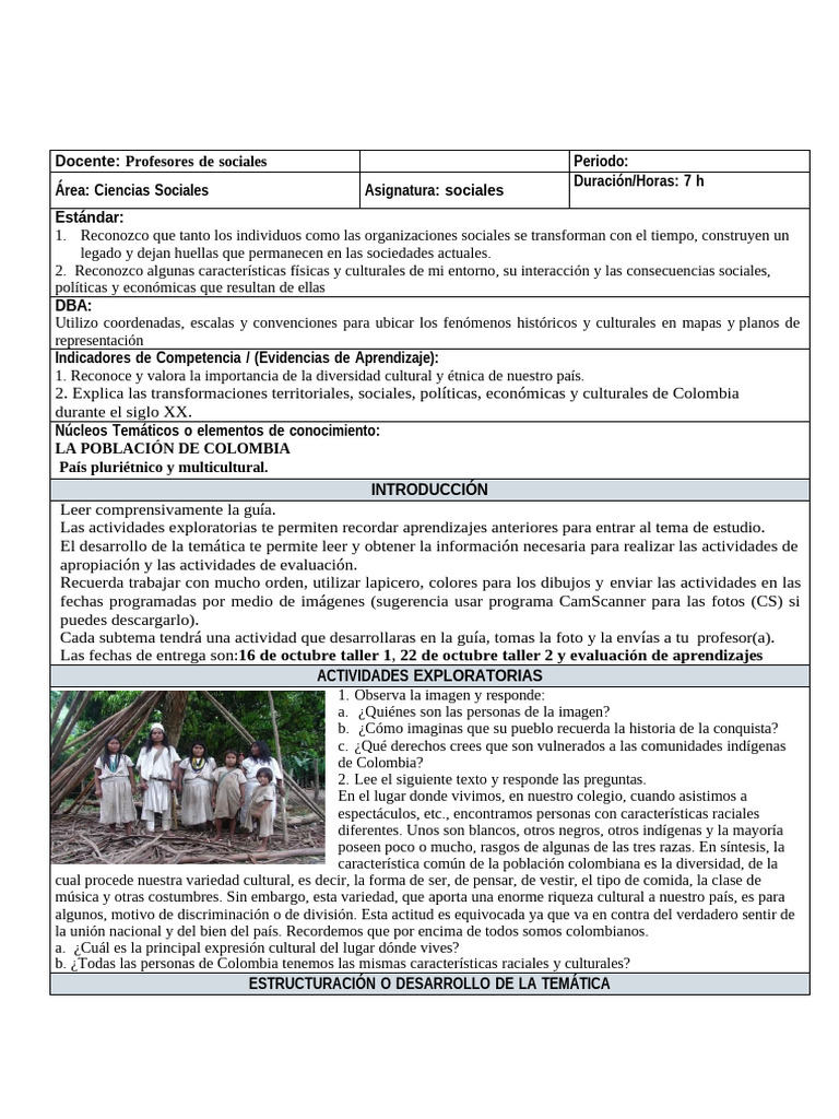 Comunidades Indigenas Colombia | PDF | Colombia