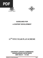 Download 1 XI Plan UGC E-Content Guidelines by Krishna Prakash Heritage Haveli SN84819054 doc pdf
