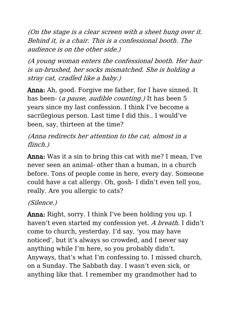 Home (Final Draft) | PDF | Confession (Religion)