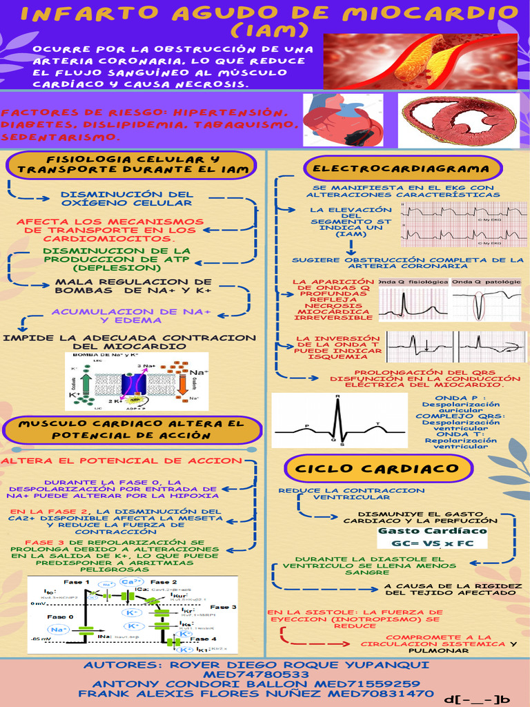 Trabajo de Fisiología | PDF | Isquemia | Infarto de miocardio