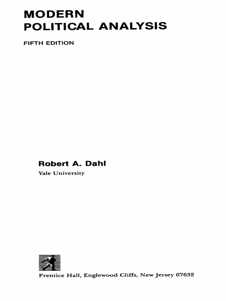 Dahl - ch4 - Modern Political Analysis | PDF