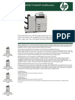 HP Color Laserjet Cm6030/Cm6040 Multifunction Printer Series