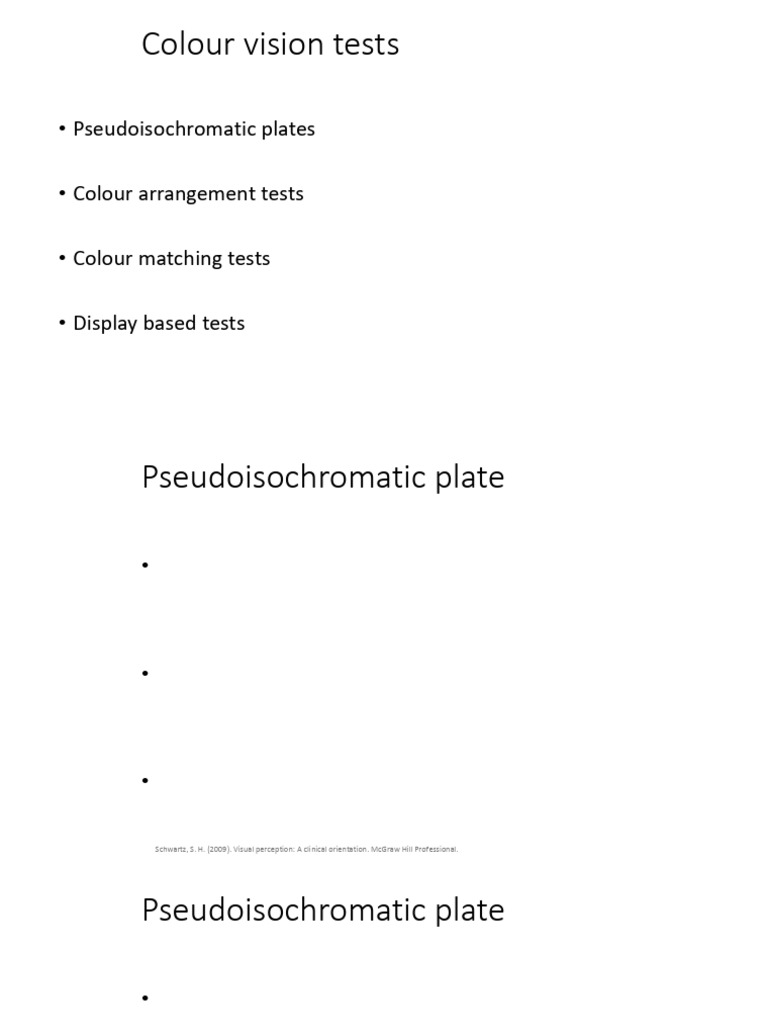 Colour Vision Tests MSP | PDF | Color | Multidimensional Signal Processing