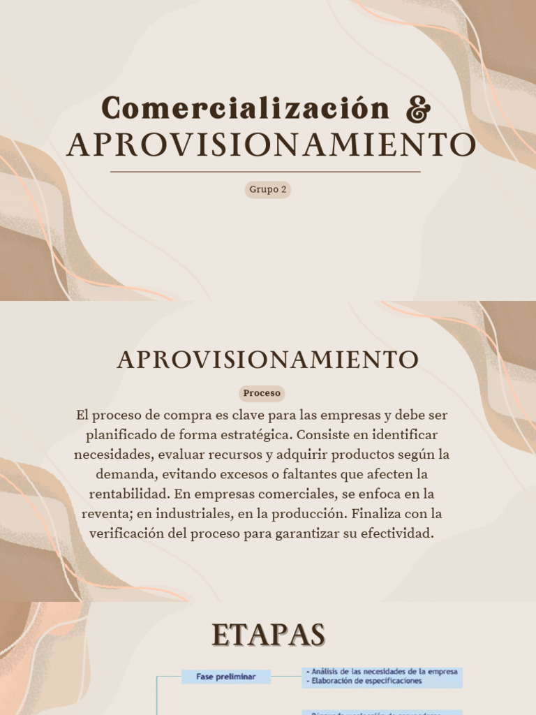Estrategias de Aprovisionamiento y Ventas | PDF | Business | Precios