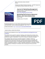 Marketing Performance Measures - History and Interrelationships - PDF Kopie