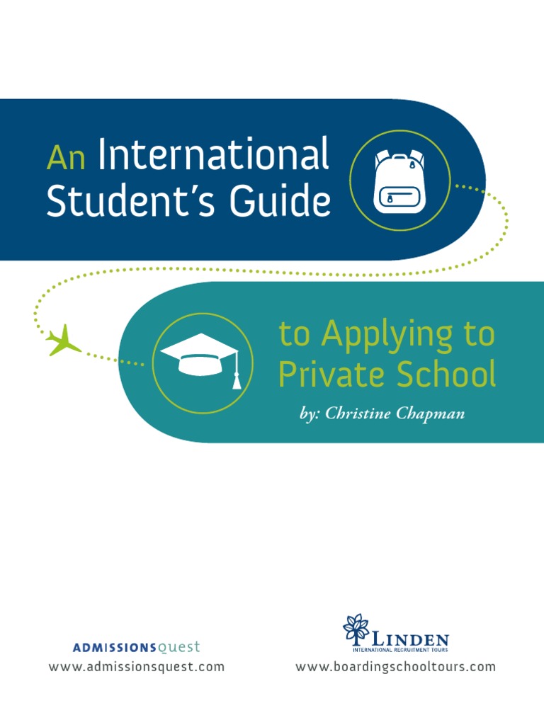 Guide for International Private School Applications | PDF | University ...