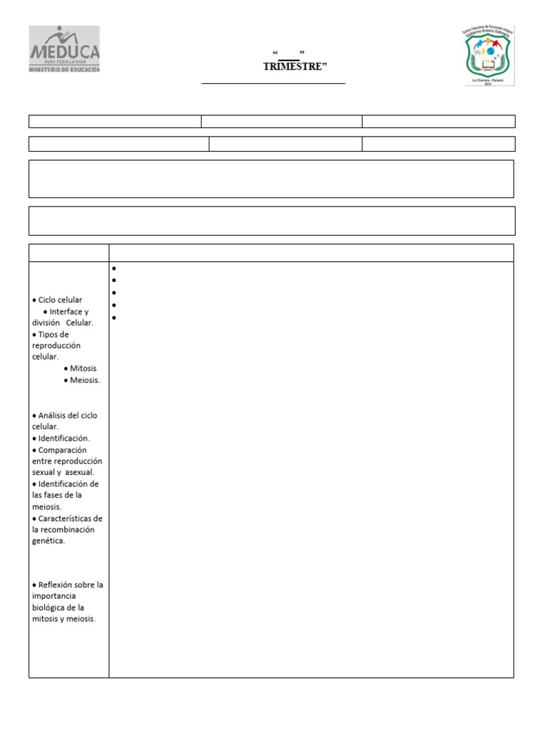Módulo Biología | PDF | Mitosis | Mitosis