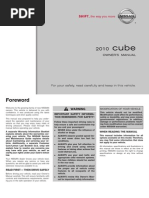 Download 2010 Nissan Cube Owners Manual by Mel Shish SN84822482 doc pdf