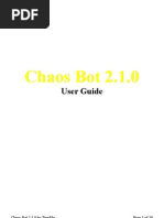 Chaos Bot 2.1.0 User Guide