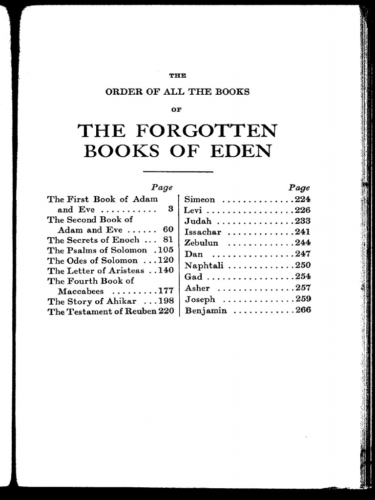 03 Order of Books PDF