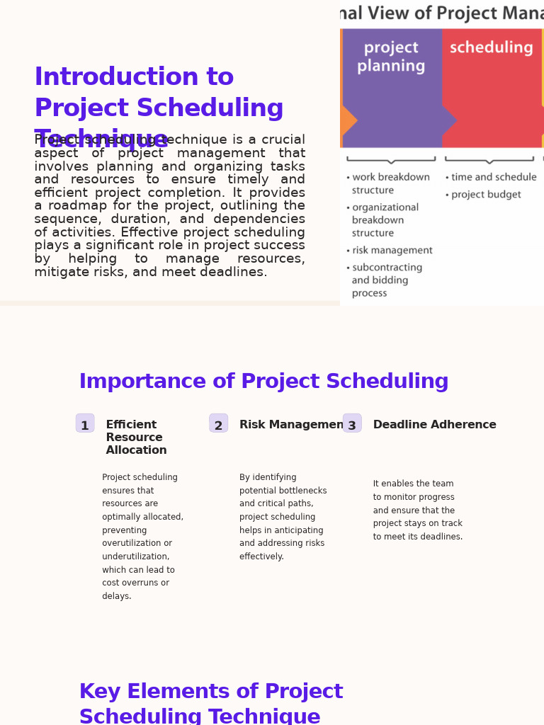 Essential Project Scheduling Techniques | PDF | Business