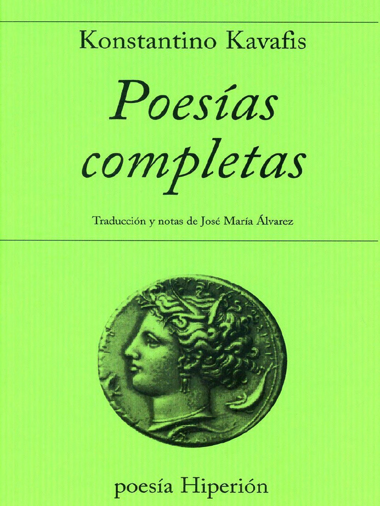 Poesias Completas - Constantino Kavafis | PDF | Aquiles