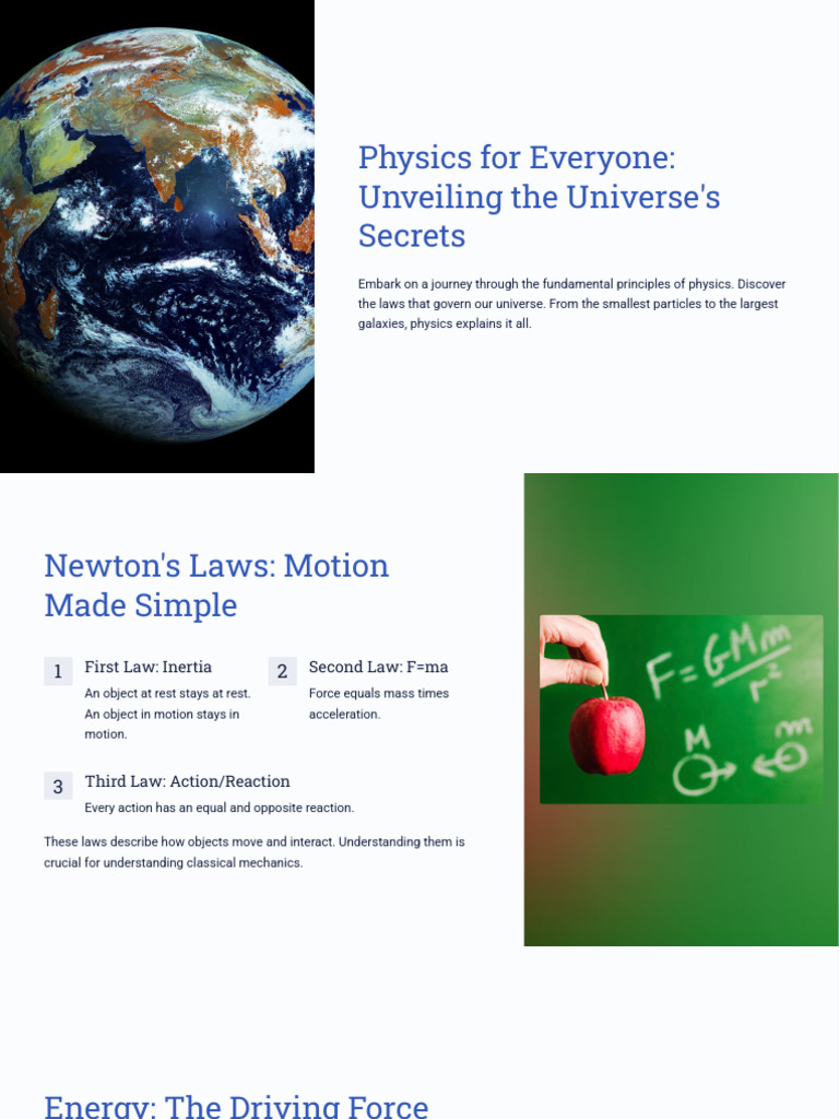Fundamentals of Physics Explained | PDF | Waves | Physics