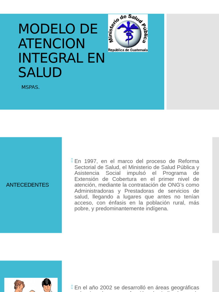 Modelo de Atención Integral en Salud Guatemala | PDF | Pobreza ...