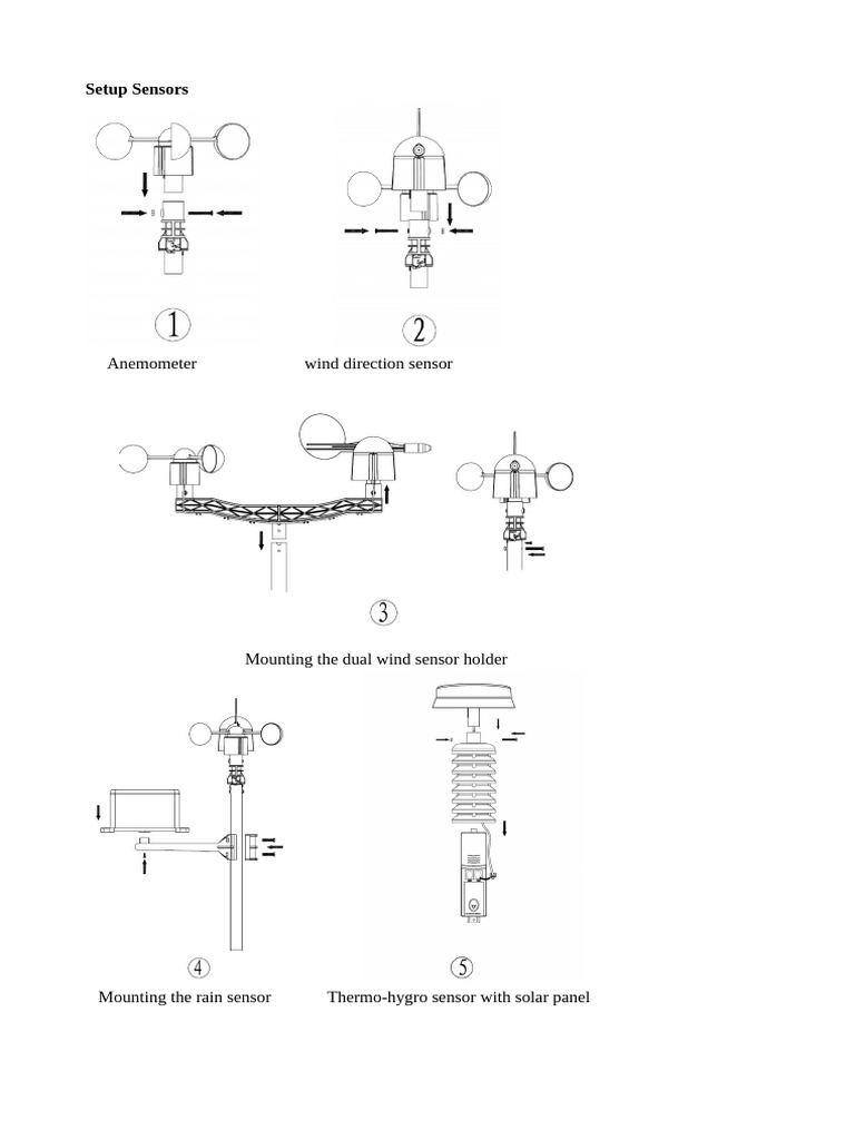 Solar Power Sensors Set Up | PDF