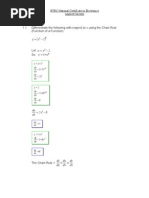 BTEC NC - Further Mathematics For Technicians - Applied Calculus