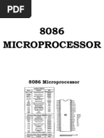 8086 Microprocessor