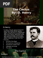 Symbolism in O. Henry's The Cactus | PDF | Symbols | Narration