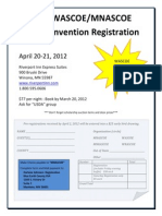 2012 Convention Registration