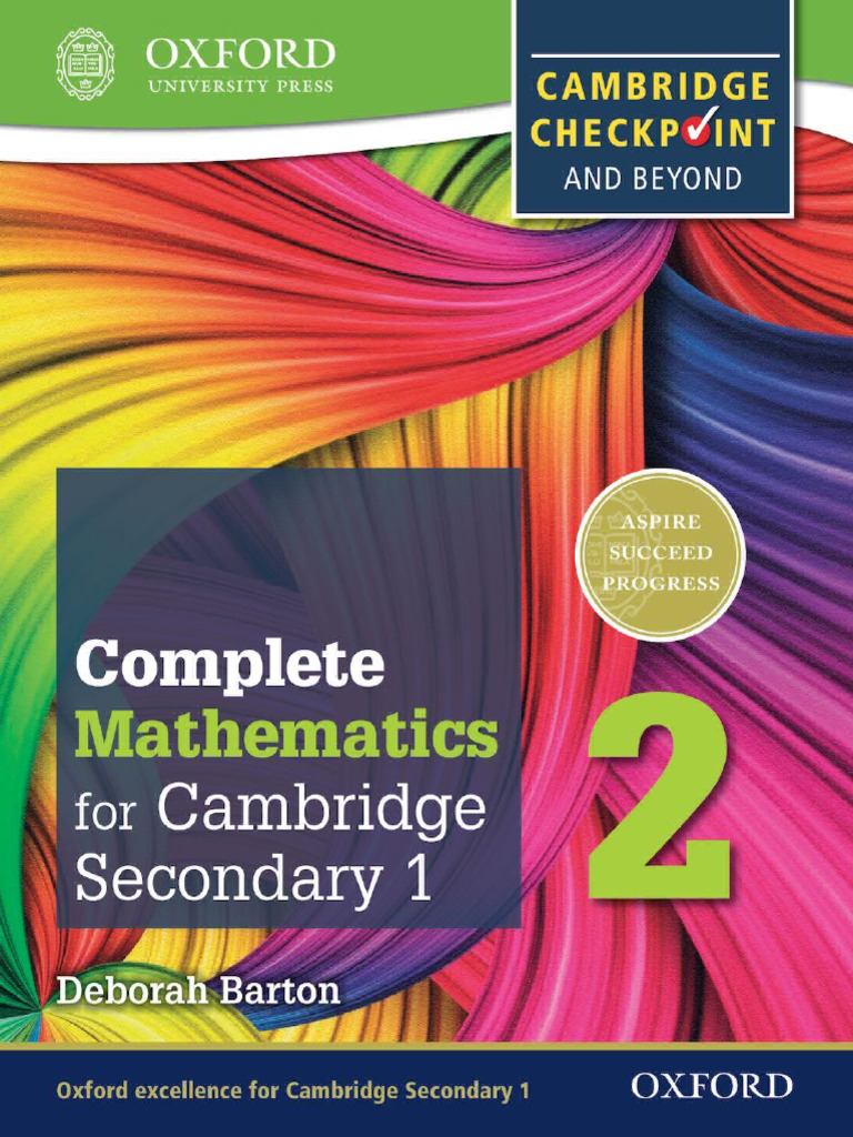 7th Grade (Coursebook) Complete Mathematics For Cambridge Secondary 1 ...