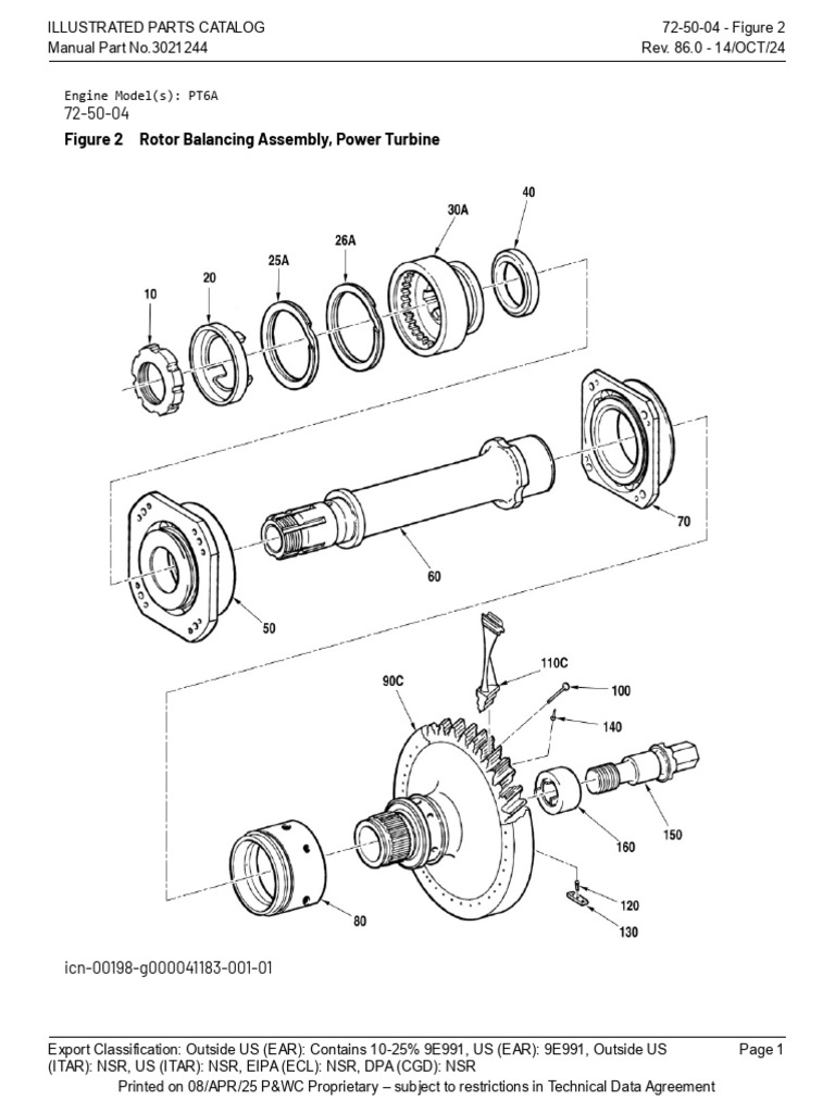 Power Turbine Rotor Balancing Parts | PDF | Turbine | Mechanical ...