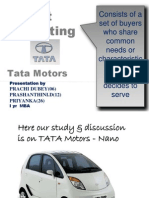 Target Marketing Tata Motors-Nano1