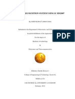 Download speech recognition using ic HM2007 by Nitin Rawat SN84829513 doc pdf