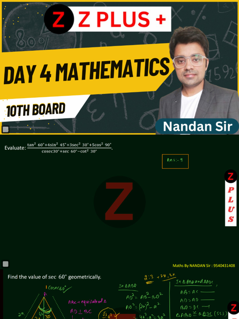 Z Plus X Day 04 | PDF
