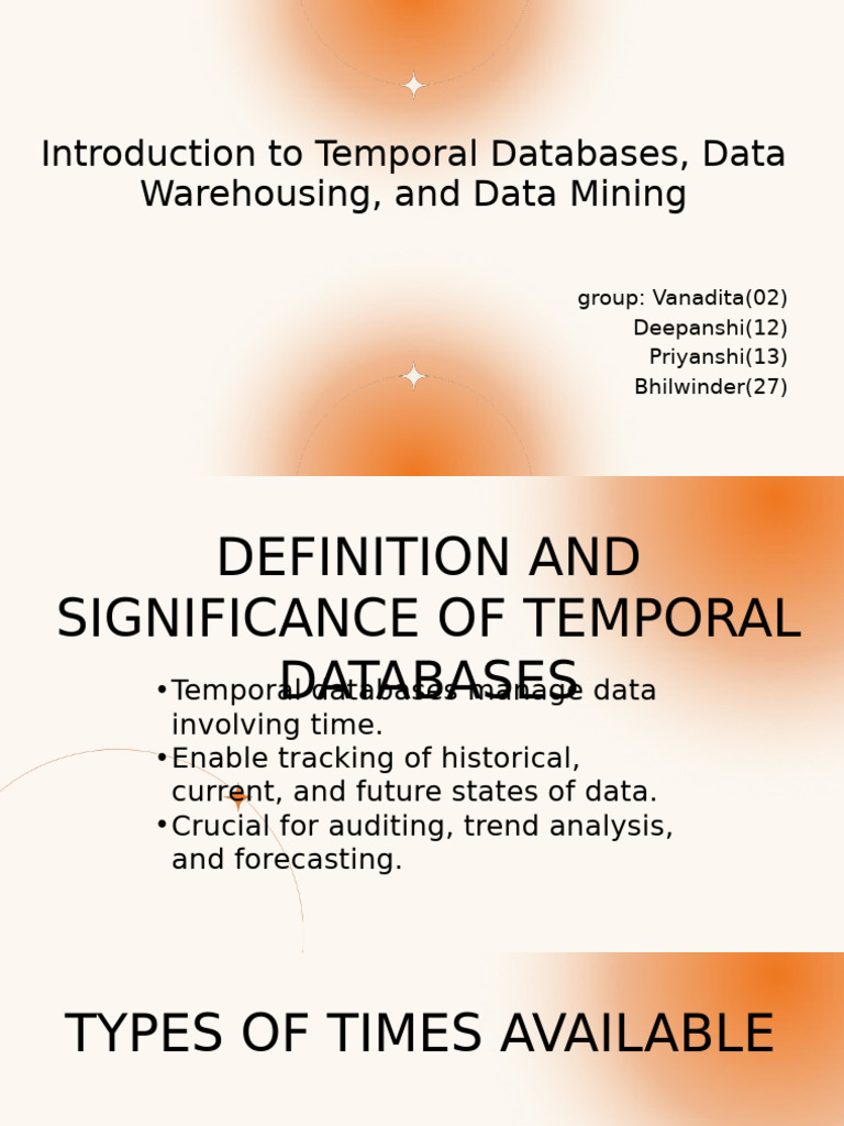 Temporal Databases in Business Intelligence | PDF | Databases | Data ...