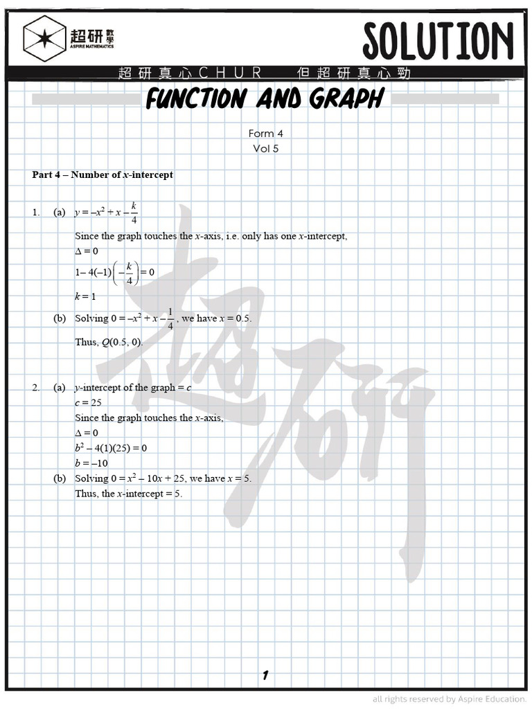 F4 Regular Lesson 08 Homework Solution | PDF | Mathematical Objects ...