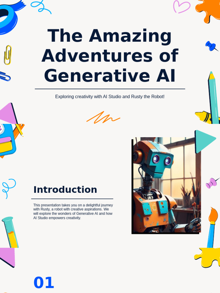 Generative AI: Creativity with Rusty | PDF | Artificial Intelligence ...