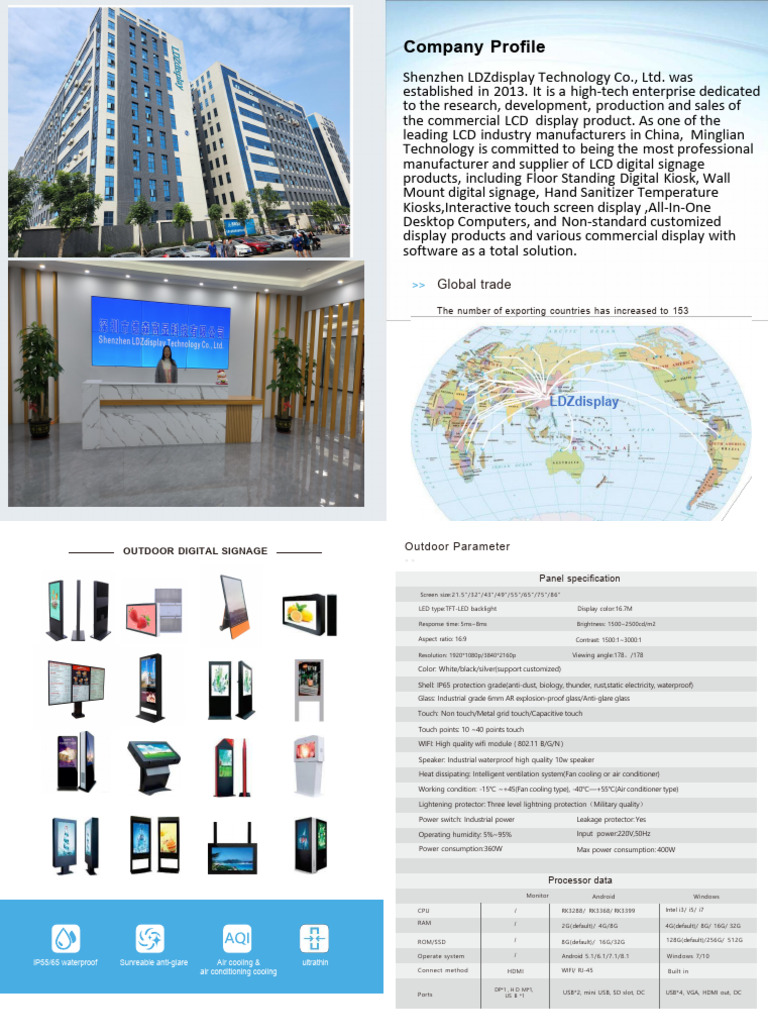 LCD Display Solutions Overview | PDF | Liquid Crystal Display | Touchscreen