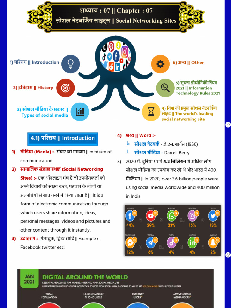 07 - Chapter: 07: - Social Networking Sites | PDF
