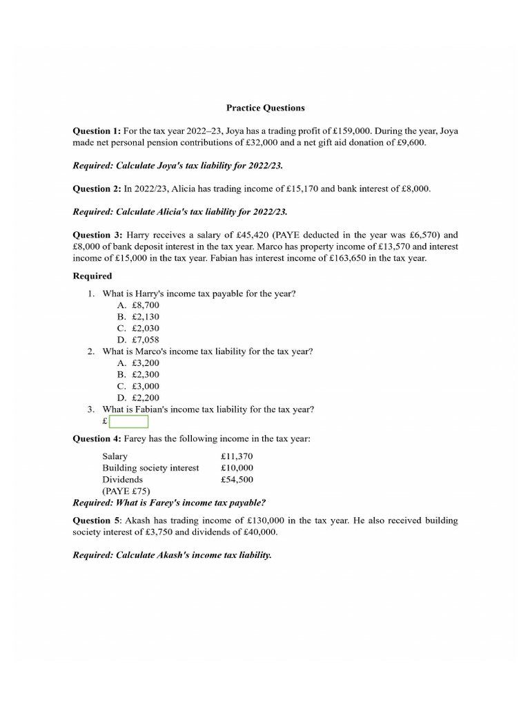 Practice To Pass Questions | PDF