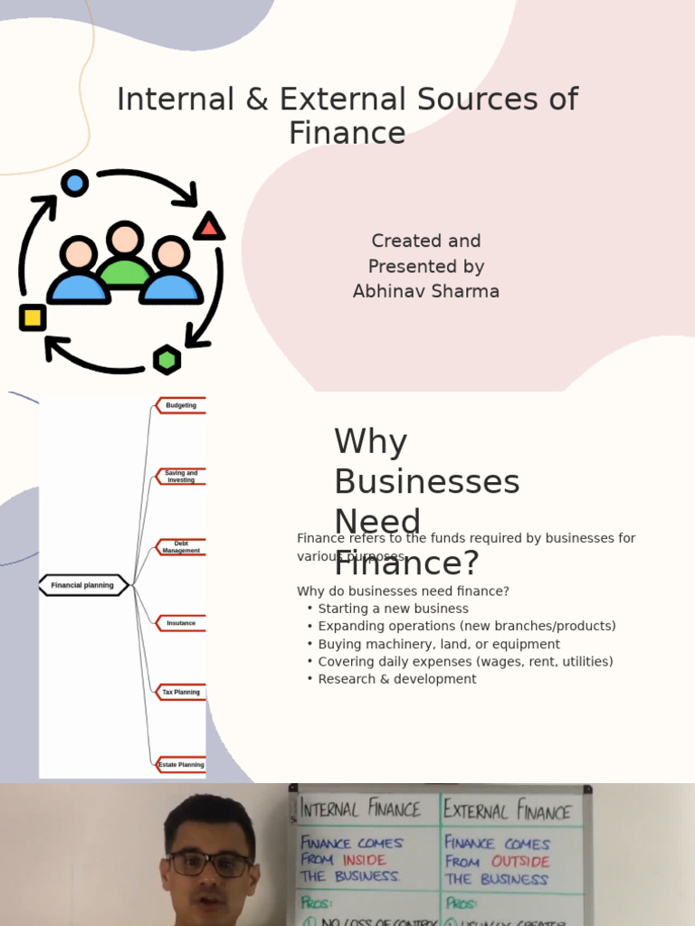 Sources of Business Finance Explained | PDF | Debt | Stocks