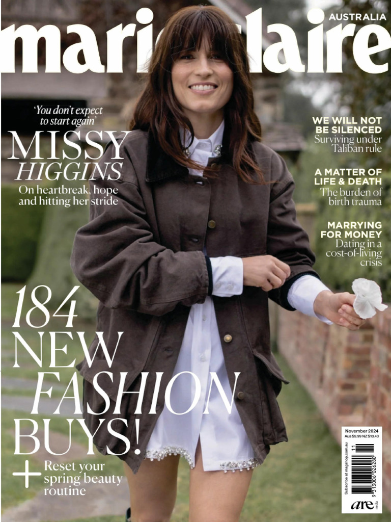 女性情報誌 marie claire uk Magazine October 2021 skynews-marie-claire_4770563.