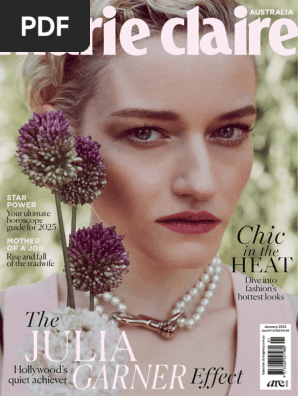 女性情報誌 Marie Claire Australia January 2023 Lily Collins Covers Marie Claire Australia January 2023 Issue