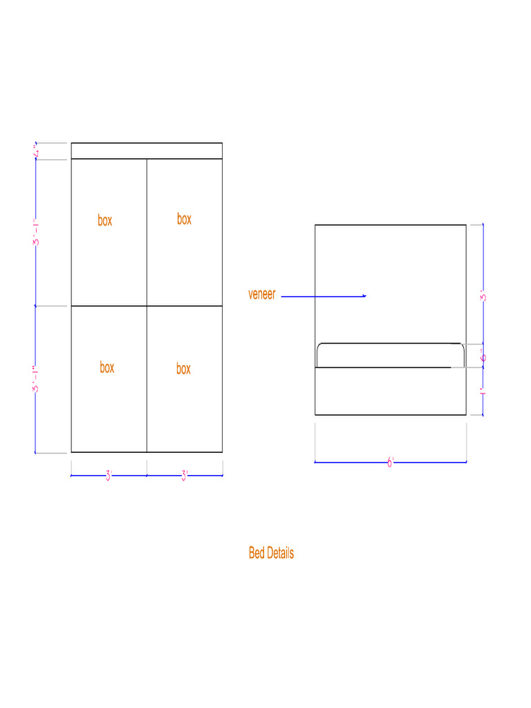 Bed Detaild Guest | PDF
