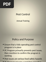 Pest Control Checklist | PDF