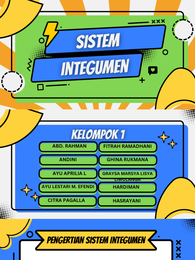 Anatomi Sistem Integumen | PDF
