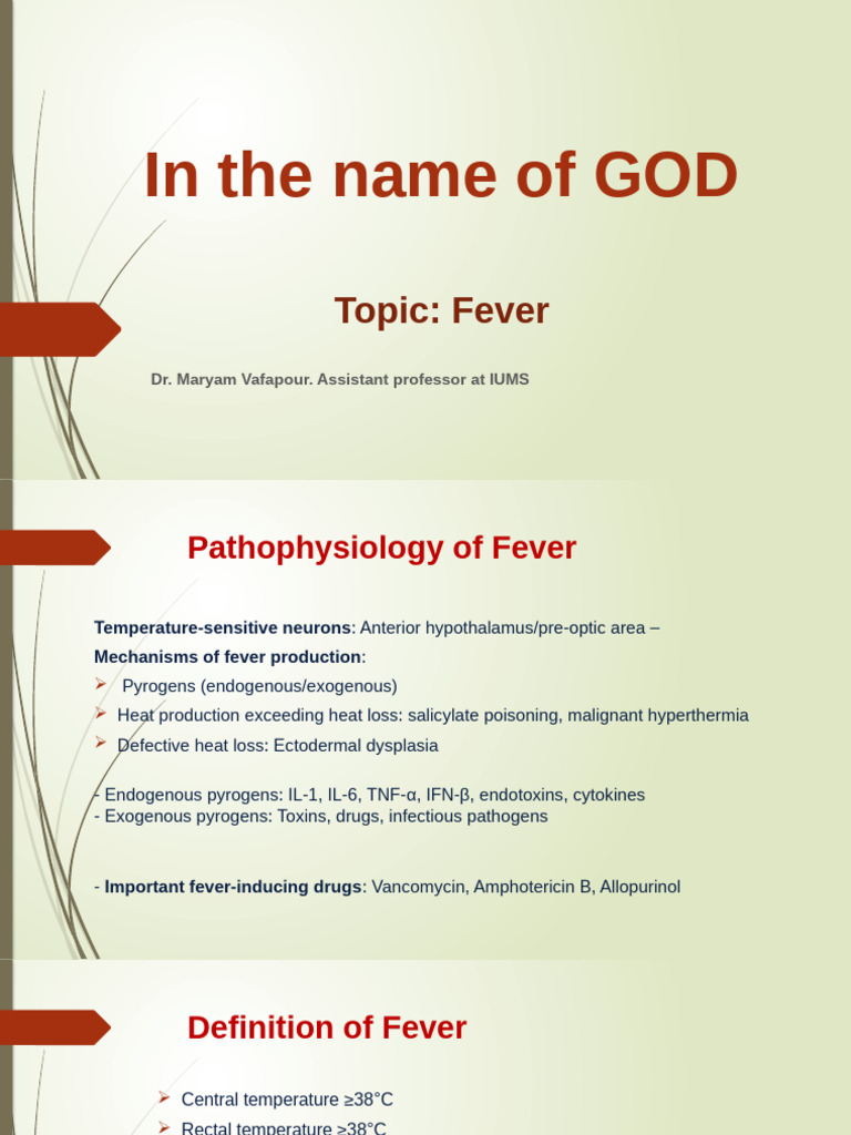 Fever | PDF | Fever | Immunology