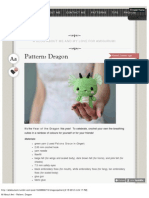 All About Ami - Pattern - Dragon