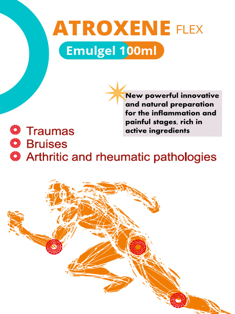 Atroxene Flex Emulgel for Pain Relief | PDF
