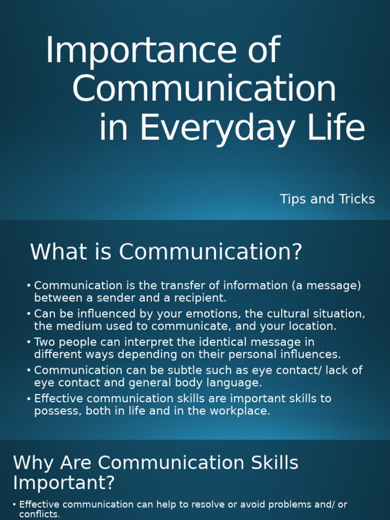 Communication (4) | PDF | Nonverbal Communication | Communication