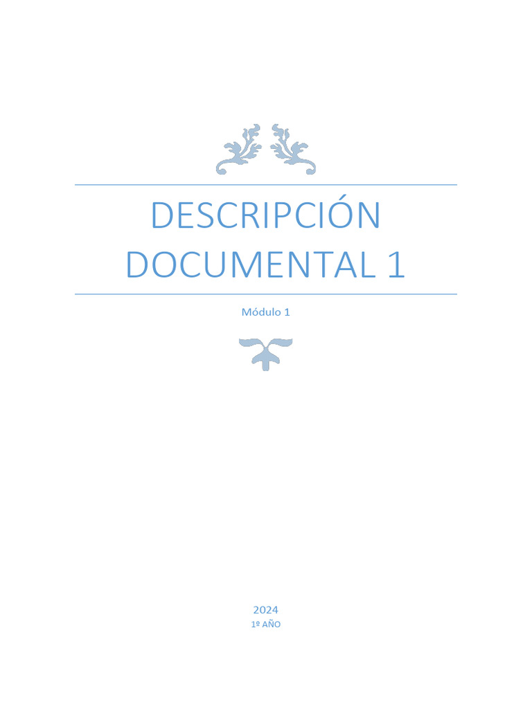 DD1 - Modulo1 | PDF | Encuadernación | Bibliografía