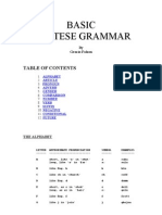 Basic Maltese Grammar