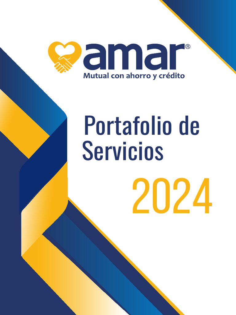 Portafolio de Servicios AMAR 2024 | PDF