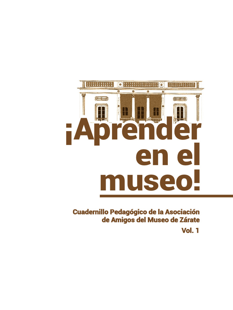 Aprender en El Museo, Vol. 1 | PDF | Infografia | Museo